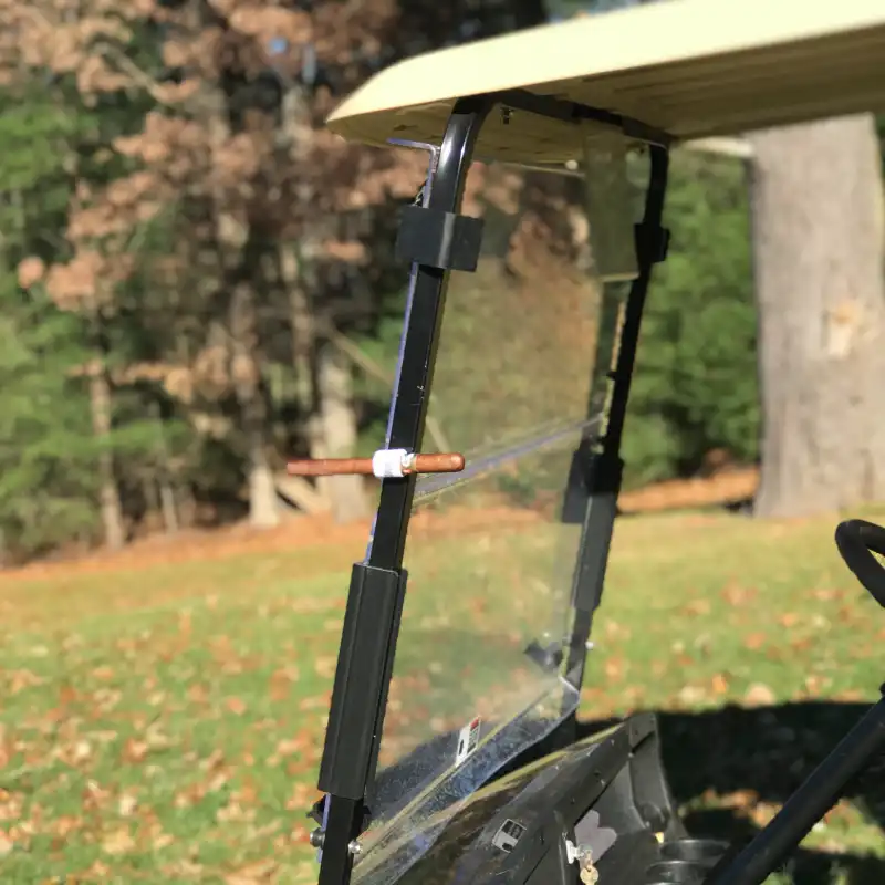 StickyStogie on Golf Cart